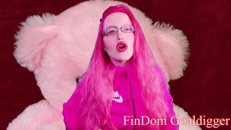 FinDom Goaldigger: ของเล่นตุ๊กตาสีชมพูที่น่าเย็ดเปลี่ยนร่าง