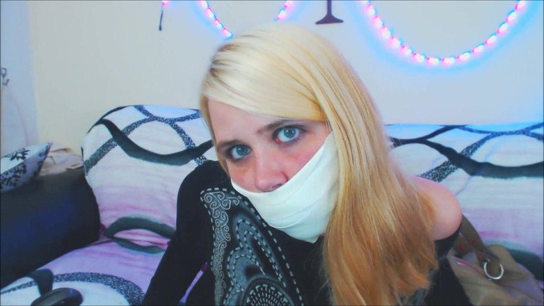 Selfgags classic: Кляп-разговор с кляпом в микробаме!