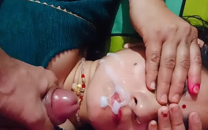 StepSiblingCaught: Cum in Face: Sexy Mommy Sucking Her Stepson's Huge Cock...