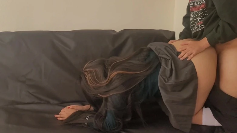 Student Girl Having Sex with Her Boyfriend on the Sly.