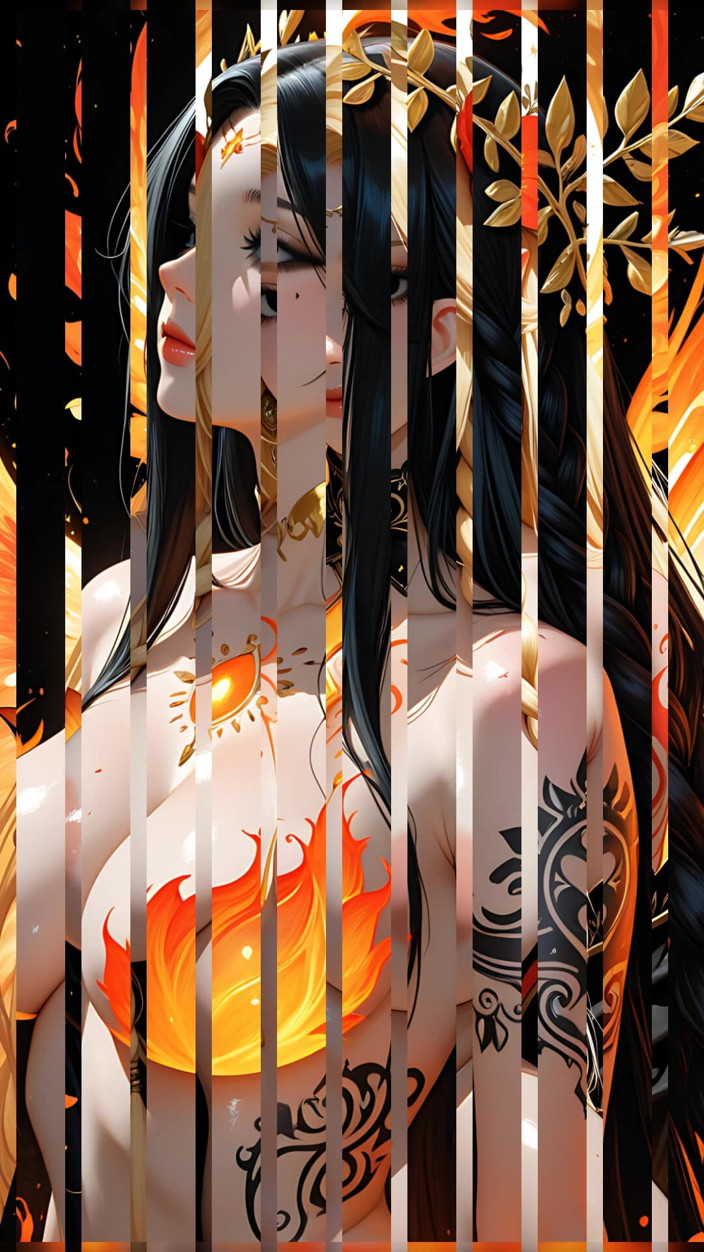 LustRender: Lustrender: Tanzaniska Celestial Futa Flower Fairy Goddess - Ai Video