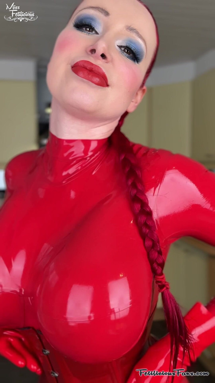 Miss Fetilicious: Ready to Surrender Yourself to Your Latex Queen?