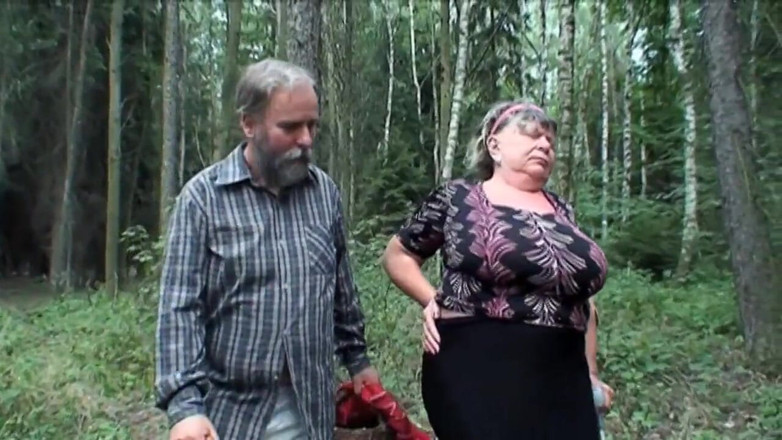 Old PIGS XXX: Young naughty teen spies an old couple fucking in the...