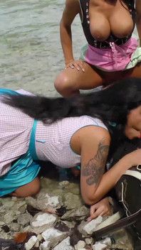 Extrema salvaje alemán al aire libre gangbang grupo orgía