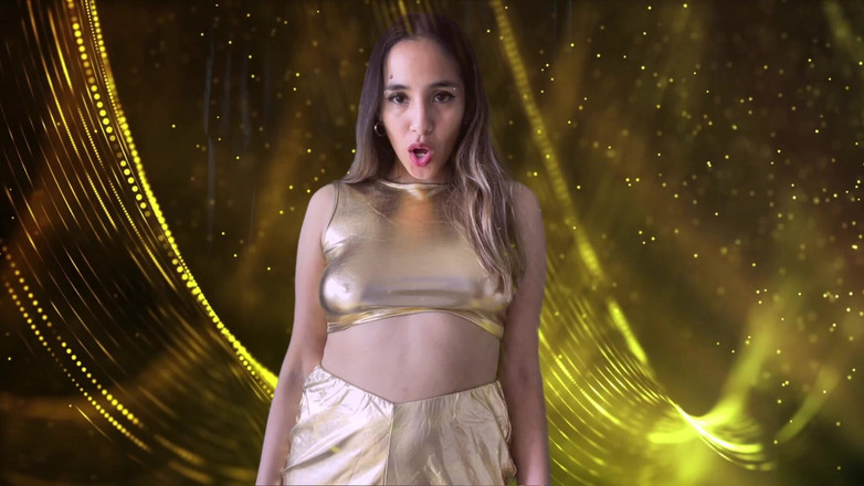 Goddess Alexa femdom: Hřích pro tvého zlatého boha