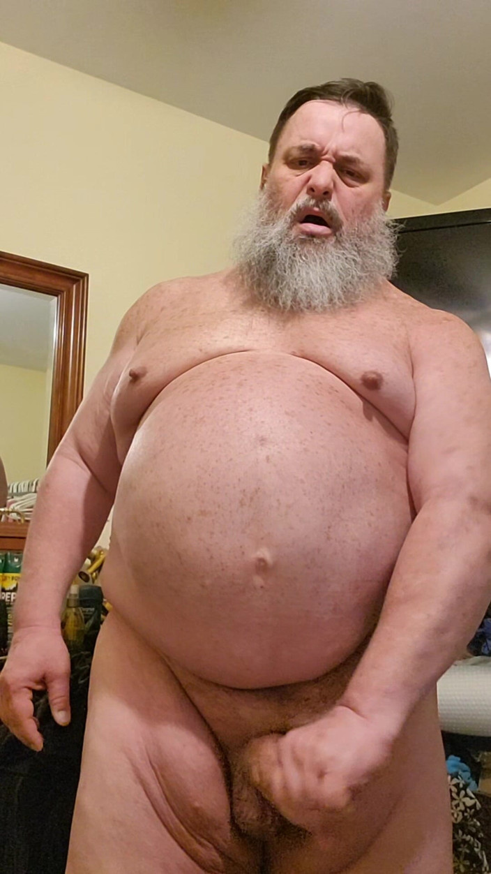 GeneWadexxx: Papi-bär wichst seinen schwanz