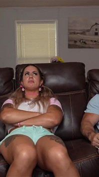 Teyze Melons Ziyaretleri! Üvey aile grup seks partisi