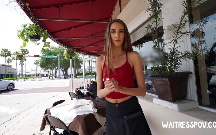 Waitress POV: वेट्रेस देखने का बिंदु - natalia nix - चखने वाली italiana