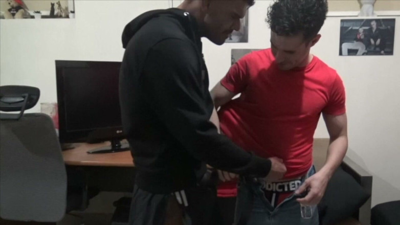 Young straight boy masturbation: Latino Twink Fucked Raw by Xxl Dick