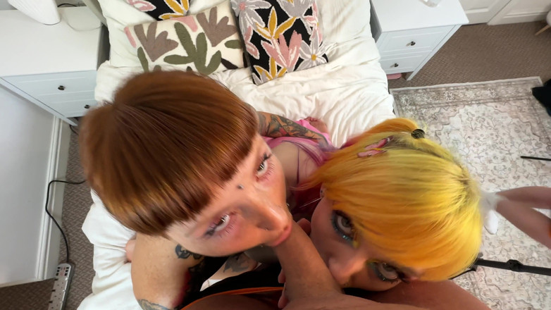 Yourfavecumslut: Heet bi-koppel ruilt met anaal, cumshot en klaarkomen in het...