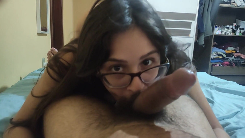 Shamelesscouple: Oční kontakt polykání jazykem