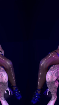 Hot Mulatto Babe Gets Fucked by Big White Cock at Nightclub