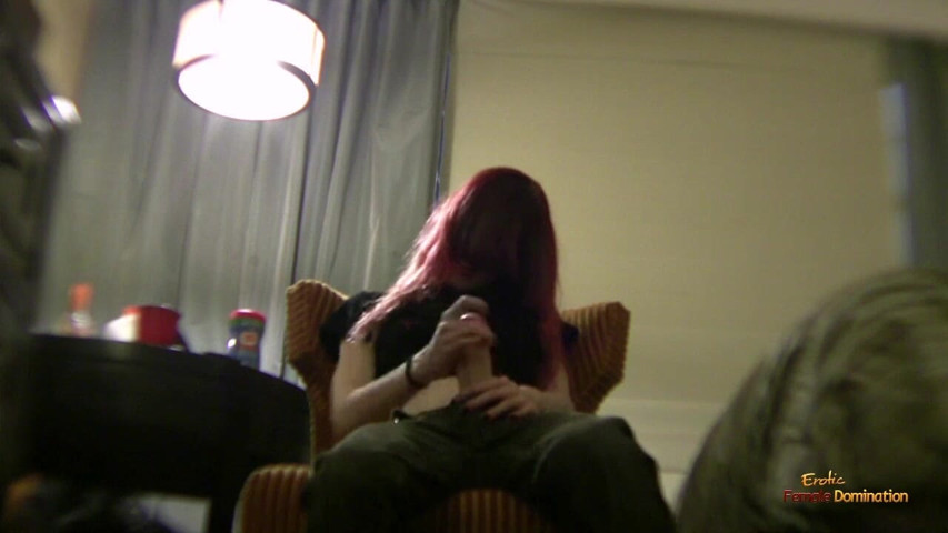 Playing with a Big Stiff Dildo Makes Her Cunt Wet (Erotic Female Domination)