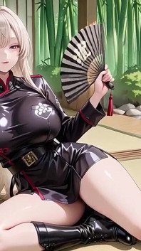 Il momento di spogliarsi della bionda valkyrie, quella grande uniforme nera è folle!