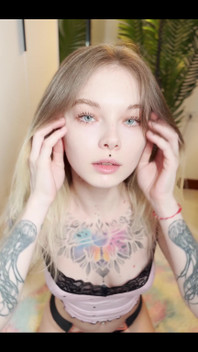 Look into those eyes when you`ll be cumming down my throat 