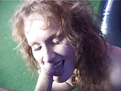 Lucky Cooch: Muhteşem orta yaşlı seksi kadın oyuncu seçmelerinde büyük penisi emiyor...