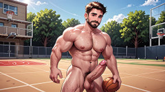 Erotic Man: Ai Män atletiska kroppar