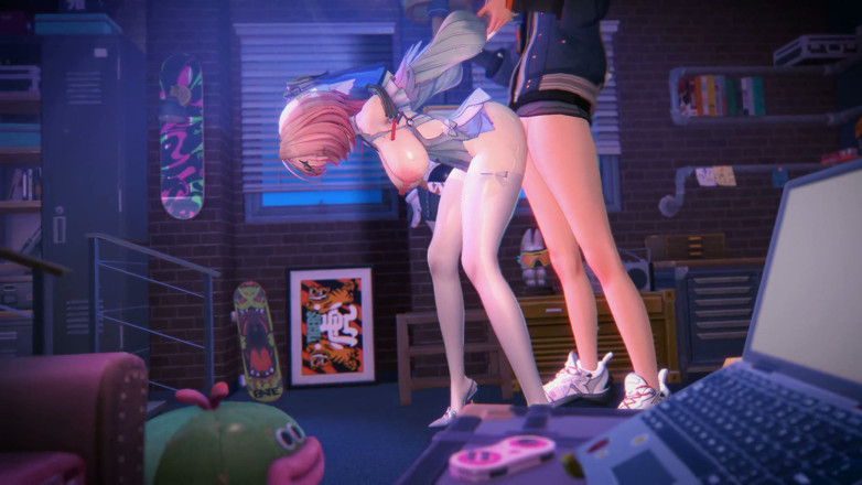 NSFWOtaku: Zenless zone Zero- il sesso notturno privato di remielle - 3D Hentai...