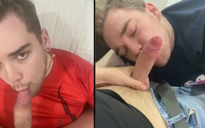 Arg Boys: Twink le quitó la garganta de la gruesa polla hardcore...