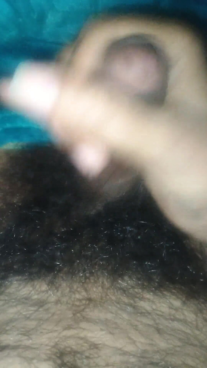 Hot_bobby: Big Hairy Cock Boy Solo Masturbation