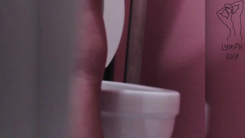 Lymph Guy: Disabled Sneaks off to Cum