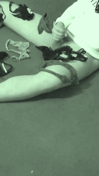 Sniffing Step-sisters Panties