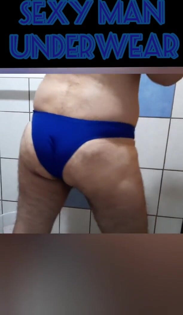 Davidandrexxx: Sexy blue thong