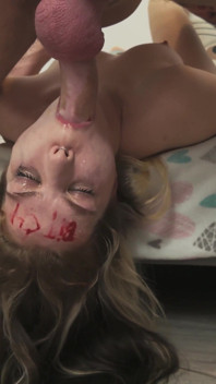 Anal Nympho Teen Gets Rough Face Fucked