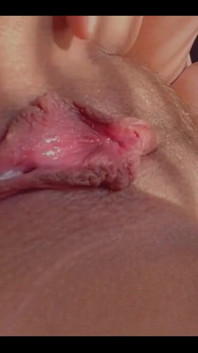 Creamy Pussy Spreading