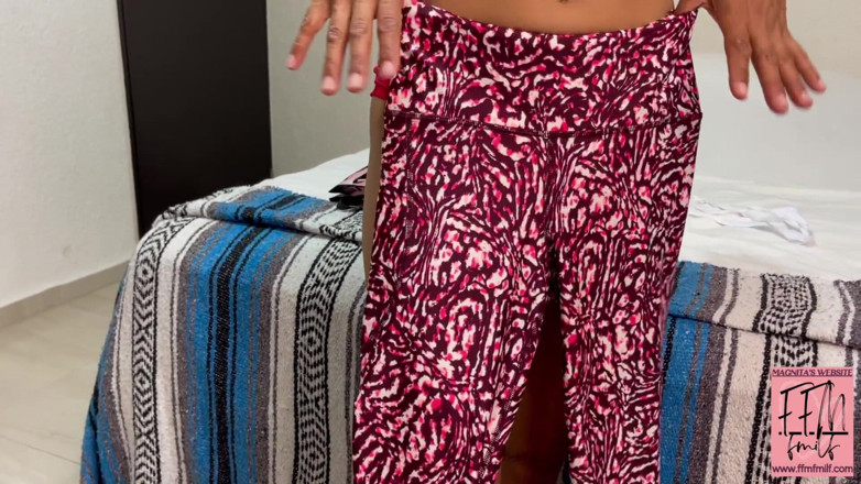 Magnita: The stepson helps his stepmom choose which panties are best...