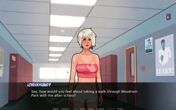 LoveSkySan69Real: The Romantic World [v0.04] bagian 1 gameplay oleh Loveskysan69