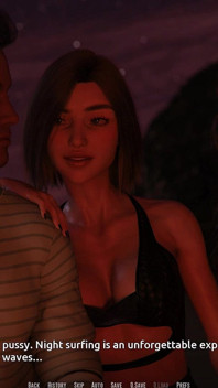 Dominos Beach 6: Jhon Night Surfing primera vez y Zoe Cave Conexión