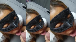 Estudante asiática paga seu aluguel