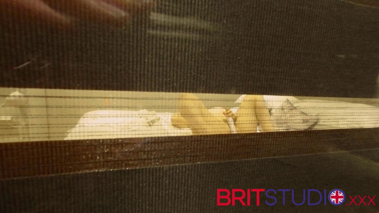 Brit Studio: You watch your neighbour masturbating