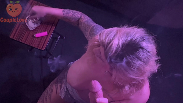 CoupleLove91783: Smoking Slut Blowjob - POV Smoking Fetish