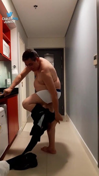 Hot Daddy Getting Naked