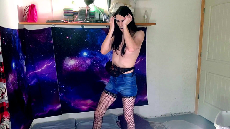 Ivyrose499: Strip-tease Complet Et Chevauchage De Gode