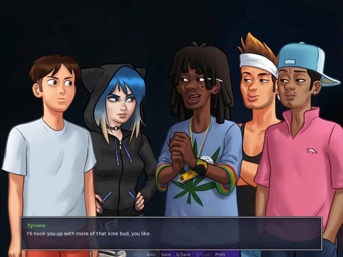 Dirty GamesXxX: Summertime Saga: late night at the park ep.16