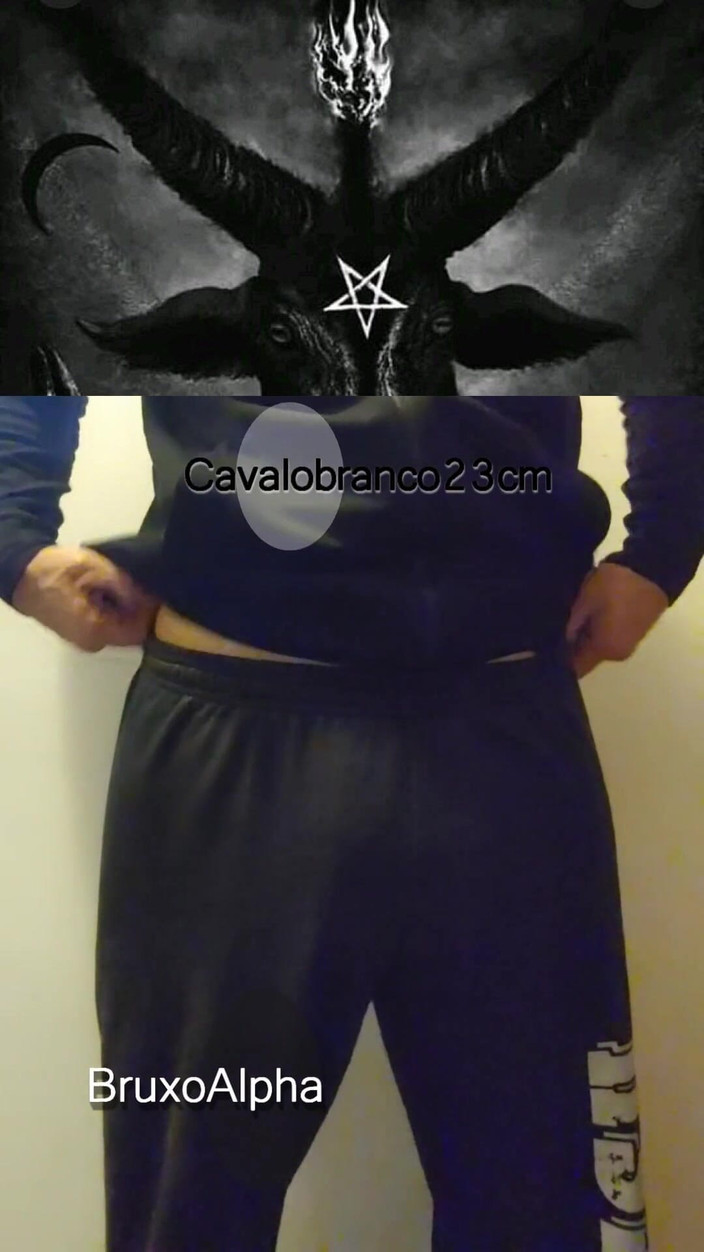 BruxoAlpha777: Büyük yarakla alkışlıyor