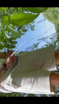 Pissing at the Lake