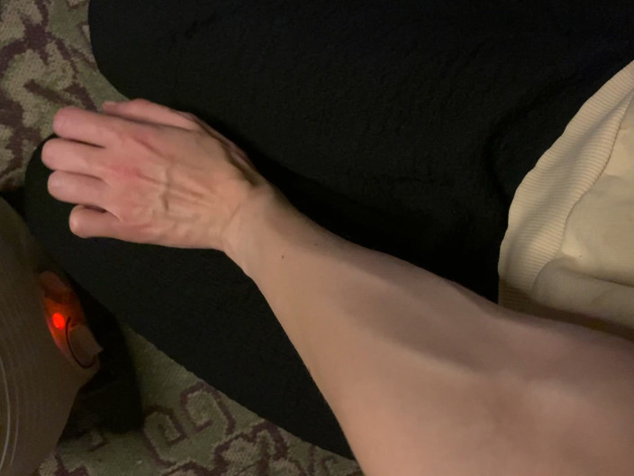 Princess Aisha: Mâinile veiny lângă încălzire