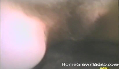 Homegrown Interracial: Cewek sange rambut cokelat suka banget ngentot kontol besar pria...