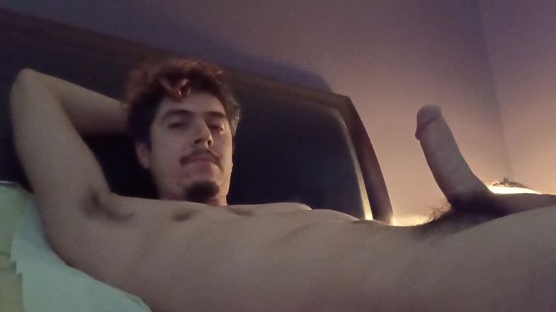 Tabasco Jake: Handsome Man Big Throbbing Cock No Hands