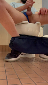 Mall Restroom Tenga Egg Jerk N’ Cum