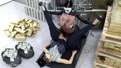 Sassy Comics Trans: Horny Thief Anal Fuck Bank Manager After Robbing the Vault -...
