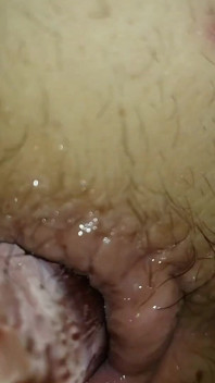 Veja dentro do meu cu com meu plug anal de vidro
