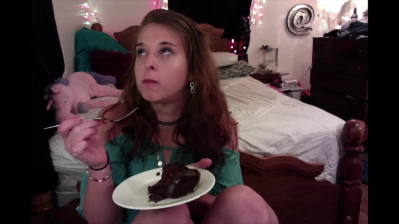 Alli Anderson: Eating Chocolate Cake