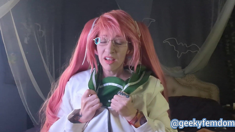 Geeky Femdom: Saya se corre contigo