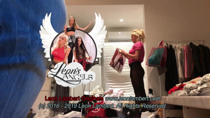 Leon Lambert Girls Twerk Parties CFNM: No panties allowed: 4 big ass party girls in front of...