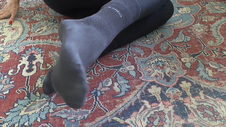 Lady Victoria Valente: Your Owner - Black Socks Need to Be Cared for! Vacuum...